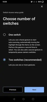 Switch Access android App screenshot 1